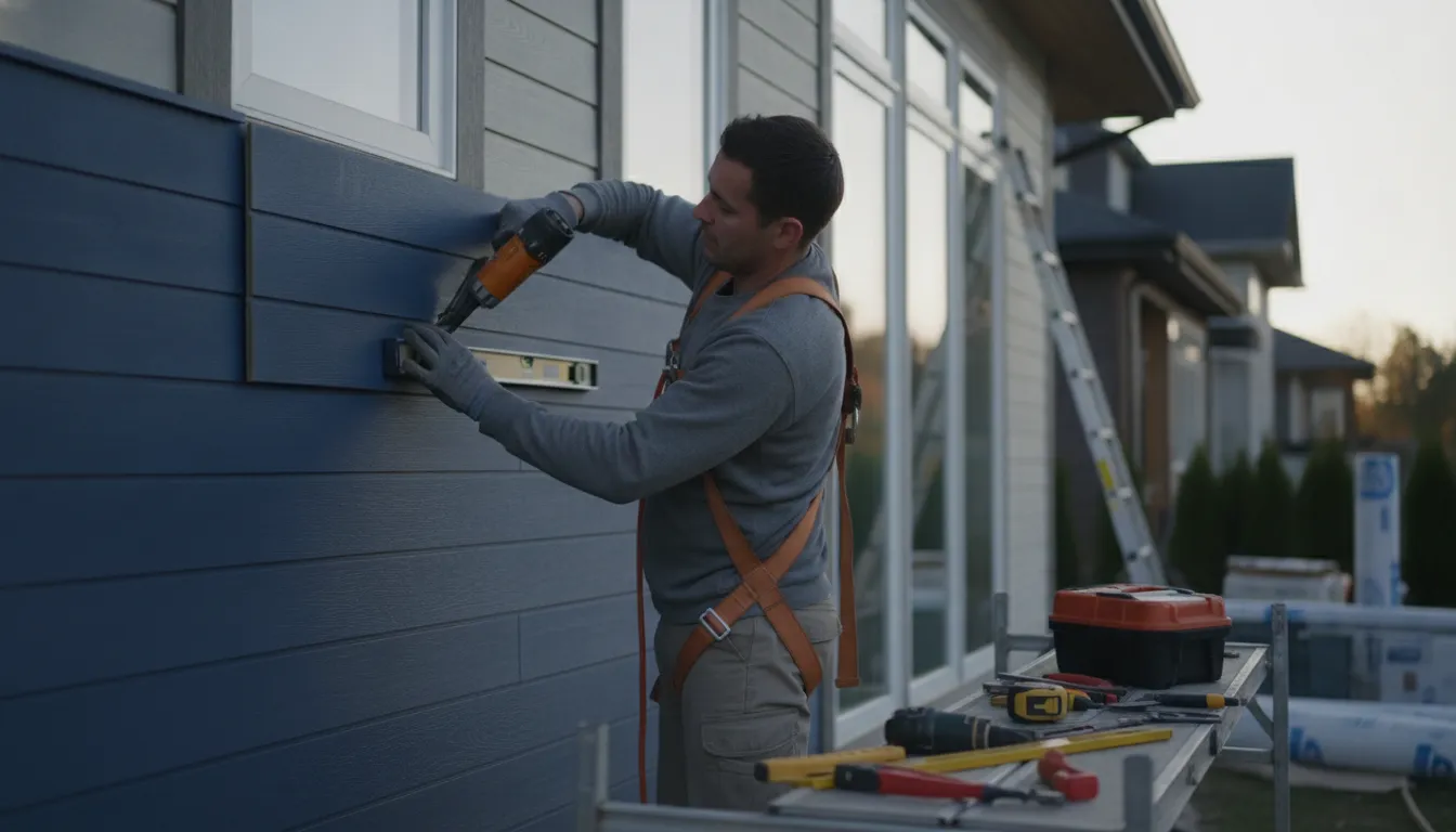 Siding Built for Wharton